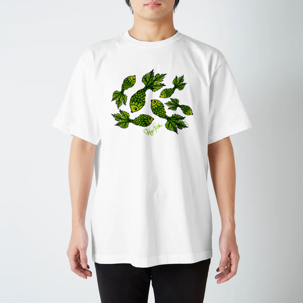 Mix’d Cultures LabのHop Fishの群れ スタンダードTシャツ