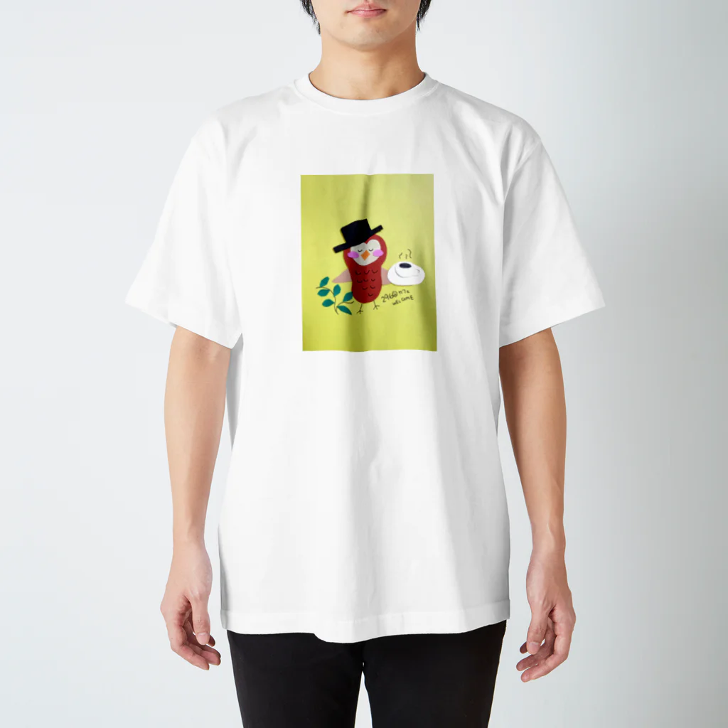 LsDF   -Lifestyle Design Factory-のチャリティー【フクロウカフェ】 Regular Fit T-Shirt