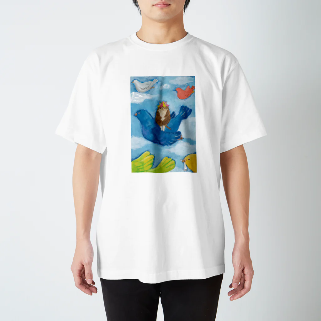 マルポレランドのわたしの青い鳥 スタンダードTシャツ