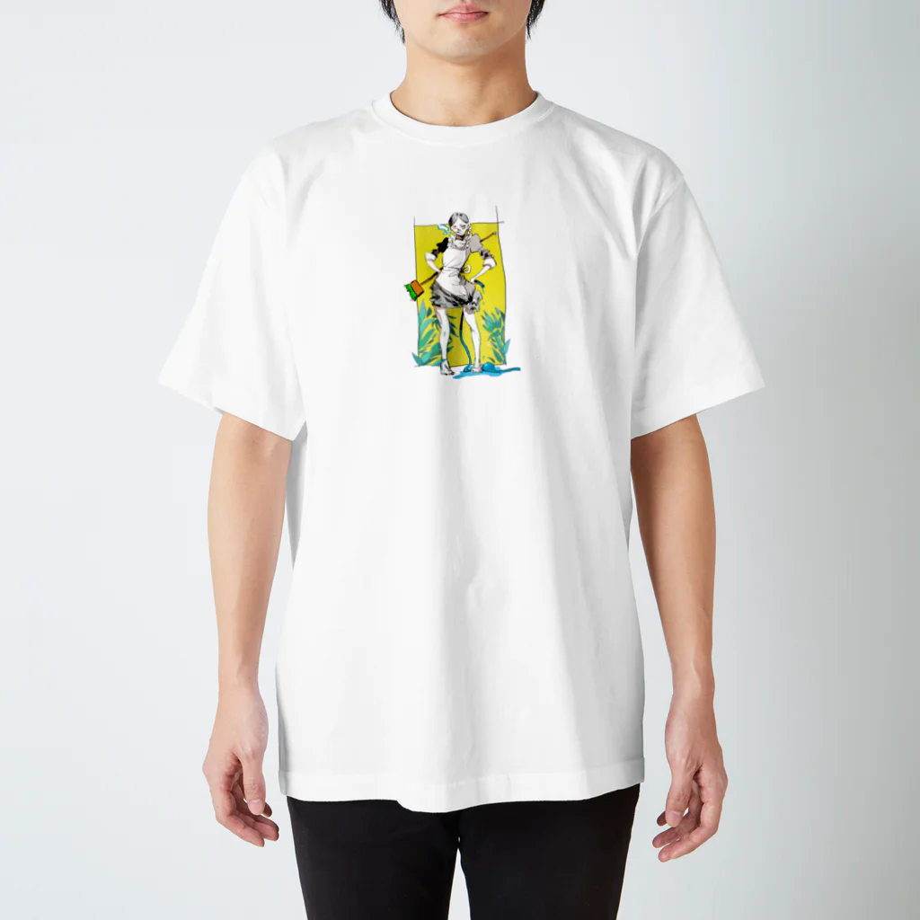 UNICA/ﾕﾆｶの水遊びメイドさん Regular Fit T-Shirt