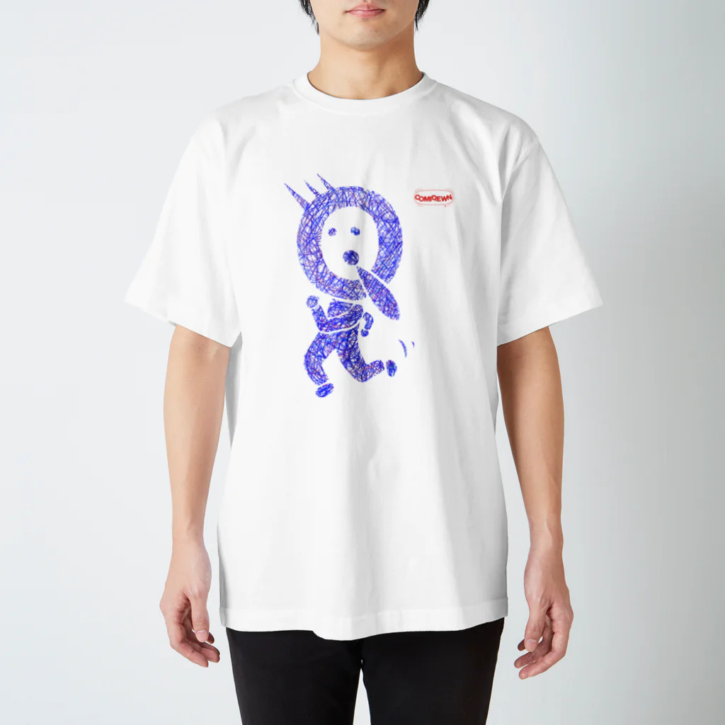 comiqewnのQfaceTシャツ スタンダードTシャツ