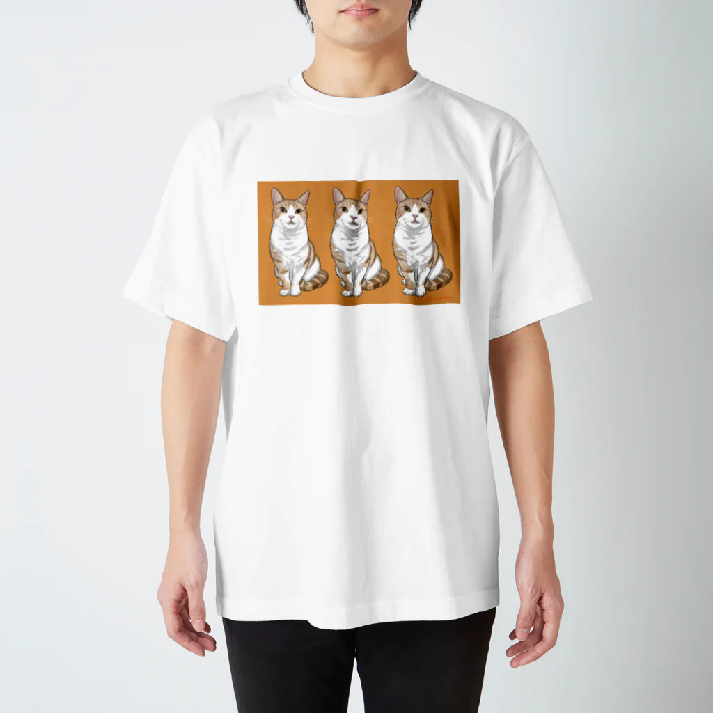 kinako-japanのボワちゃん スタンダードTシャツ