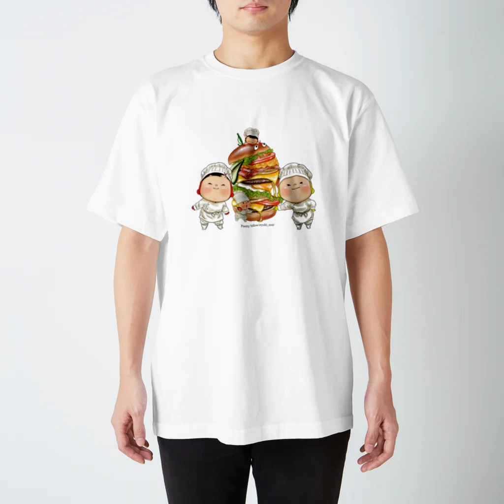 Yukiの黄色いヤツの味見シェフ スタンダードTシャツ