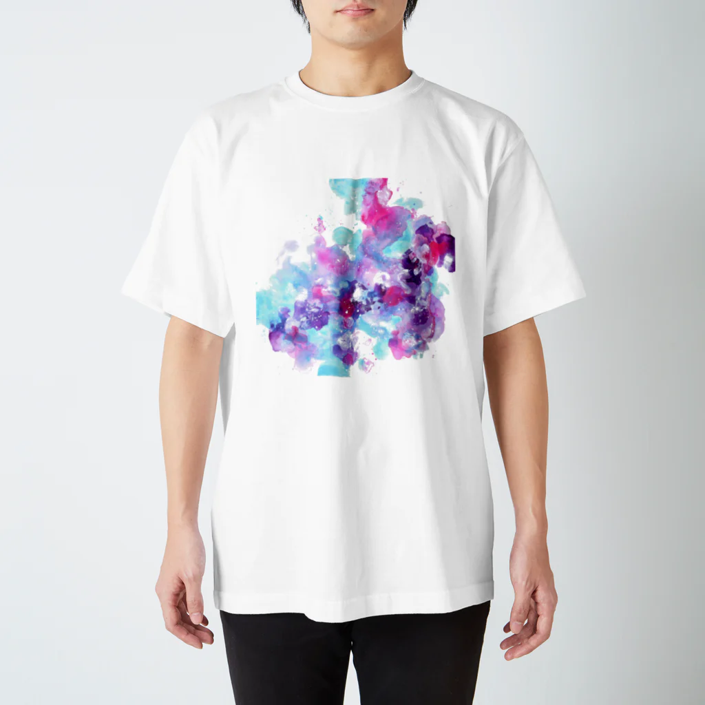 CHAPLET／あおやまゆうの「Reach for」 Tシャツ スタンダードTシャツ