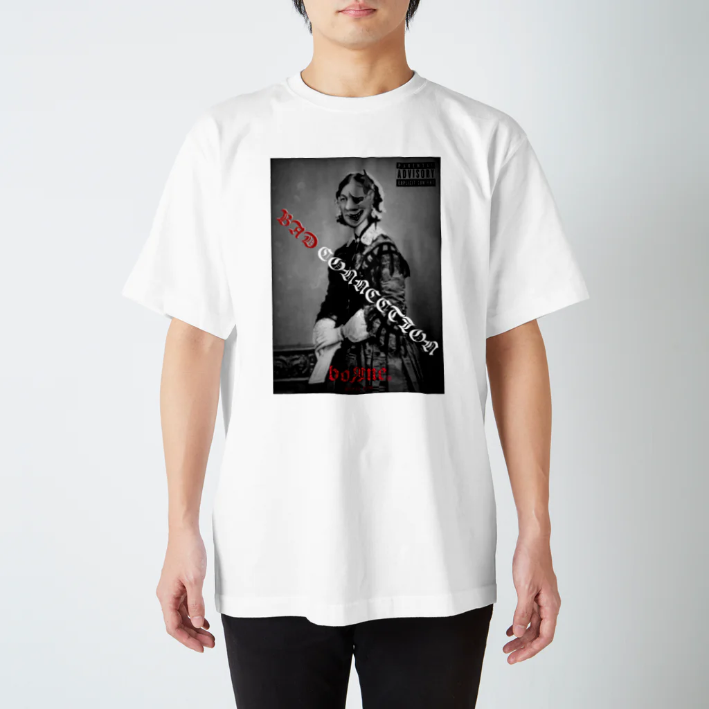 boЯne shop+warunori addiction のworst Nightingale スタンダードTシャツ