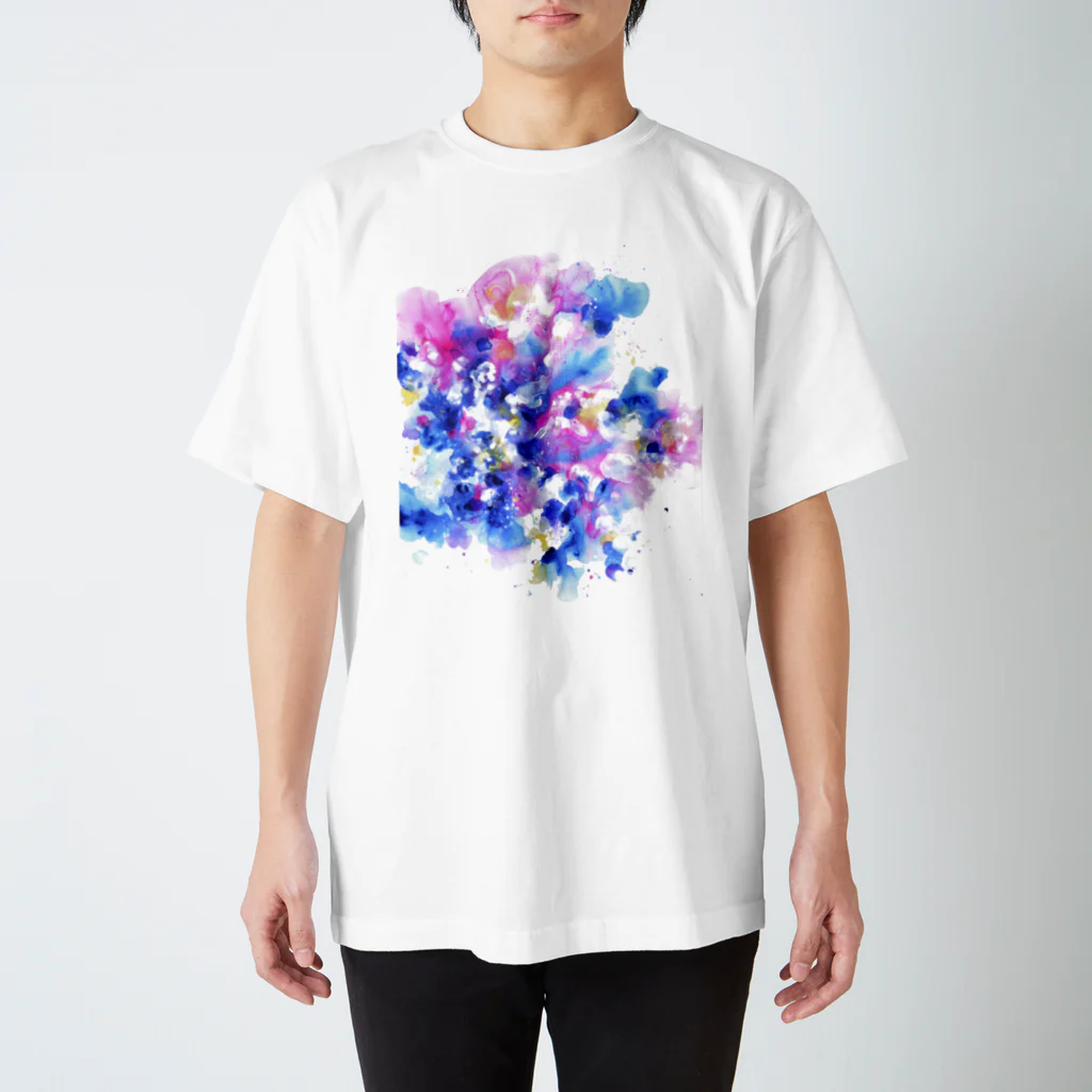 CHAPLET／あおやまゆうの「一辺倒」Tシャツ スタンダードTシャツ