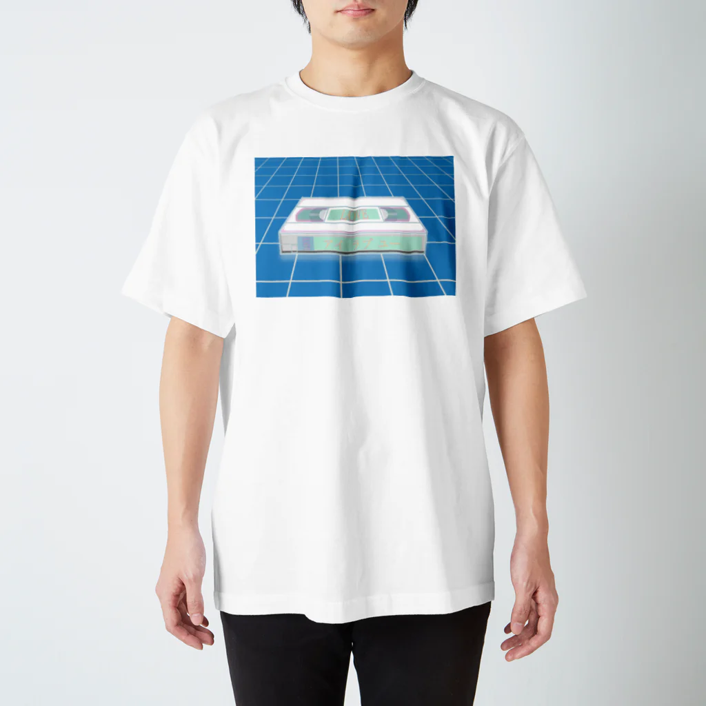 コ八ルのビデオテープ スタンダードTシャツ