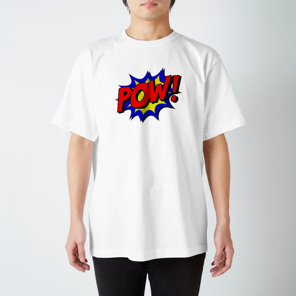 GliateWorkShopのPOW! スタンダードTシャツ