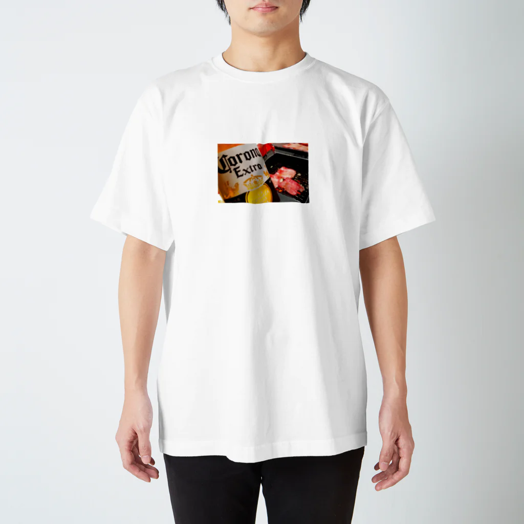 あっつあっつ亭のコロナと焼き肉 スタンダードTシャツ