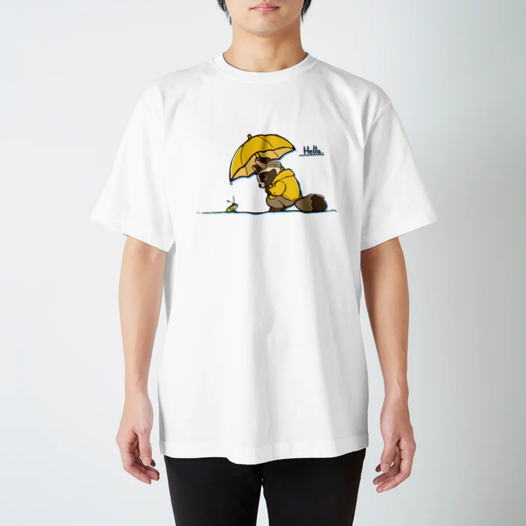 狸の遠吠えのはろー Regular Fit T-Shirt