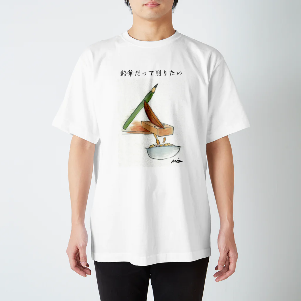 ZAKKA にしくらみおの鉛筆だって削りたい Regular Fit T-Shirt