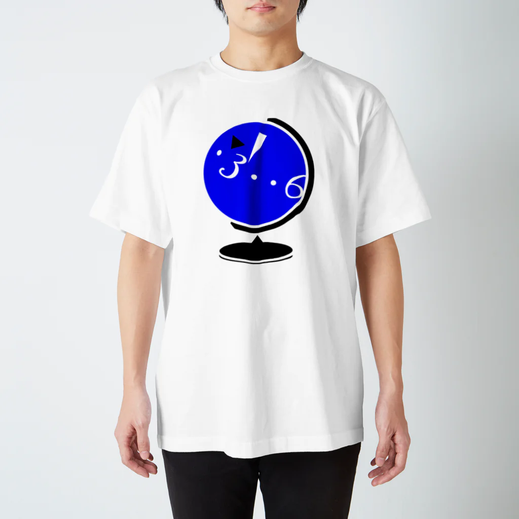 龍’s（リユース）のclock❌globe スタンダードTシャツ