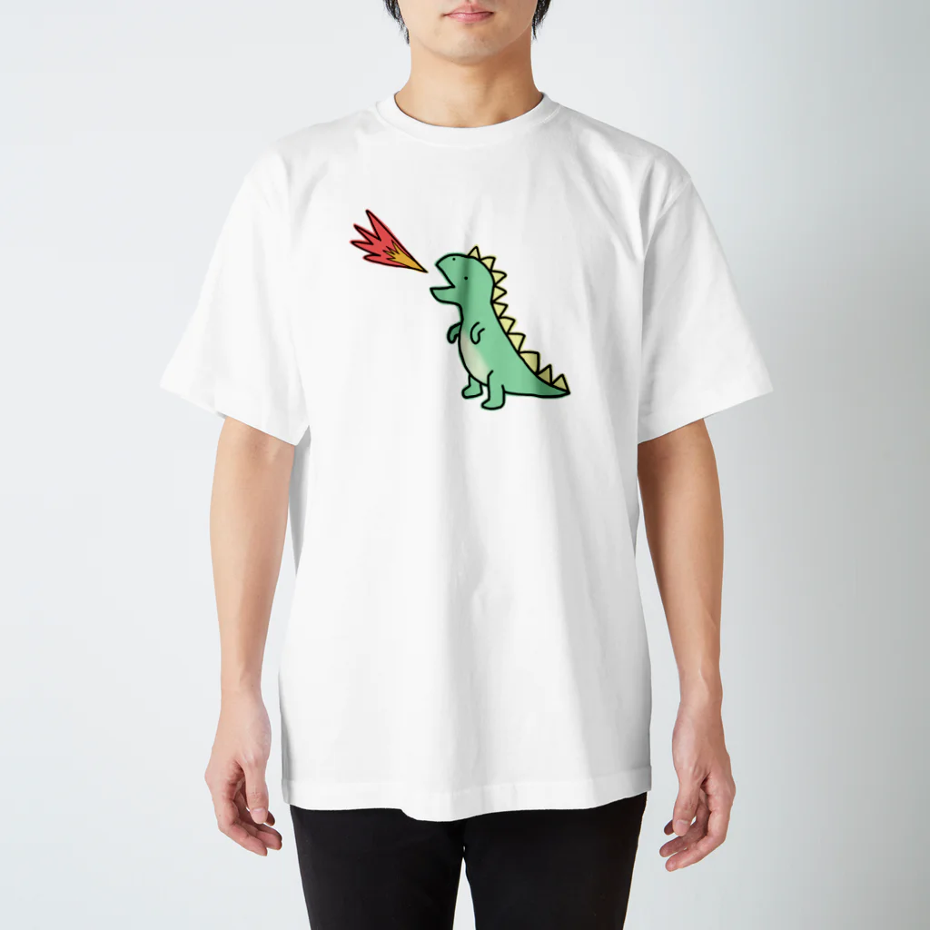 白浜優子の小部屋の恐竜くんTシャツ Regular Fit T-Shirt