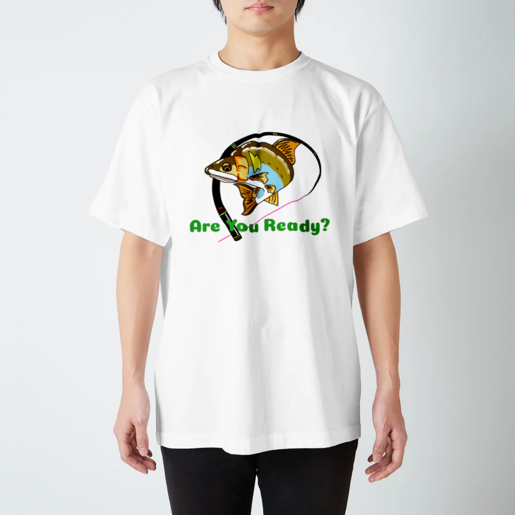 すぎん家の鮎(Are You) Ready? スタンダードTシャツ