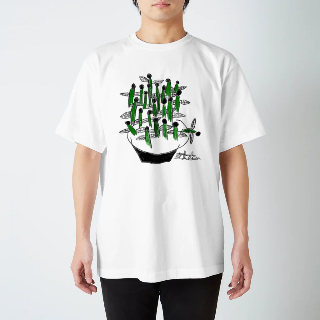 田中美穂植物店の実生苗（みしょうなえ） スタンダードTシャツ