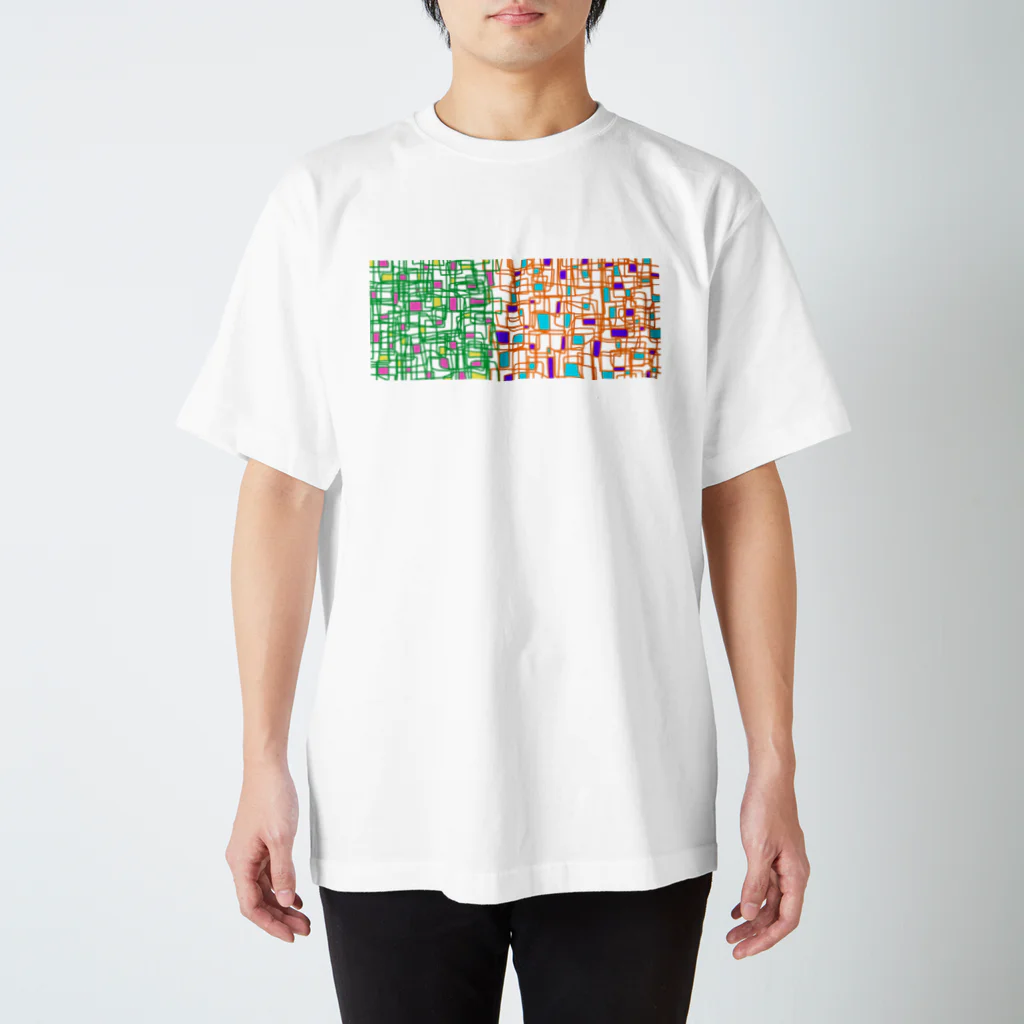 KEiC_Art&DesignのZIGZAG JET スタンダードTシャツ