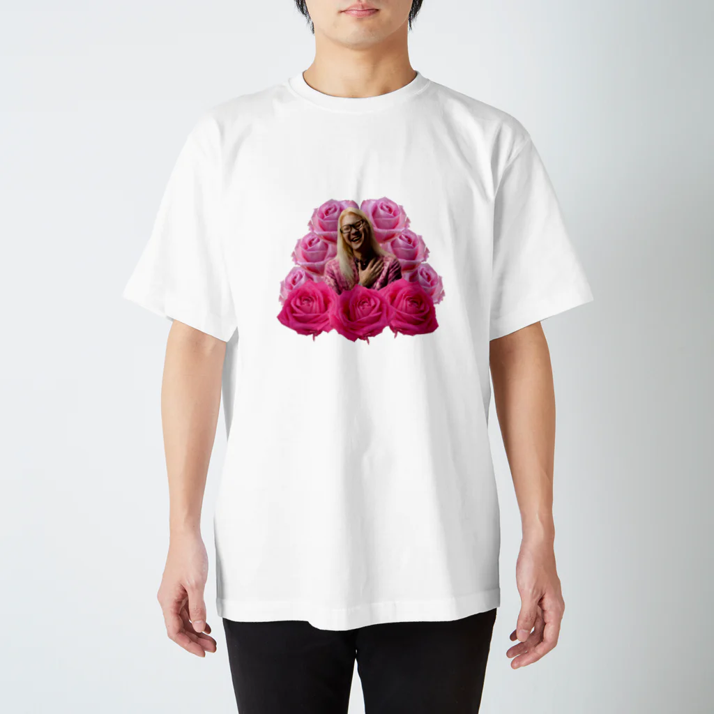 ZAZY official shopの花ZAZY花 Regular Fit T-Shirt