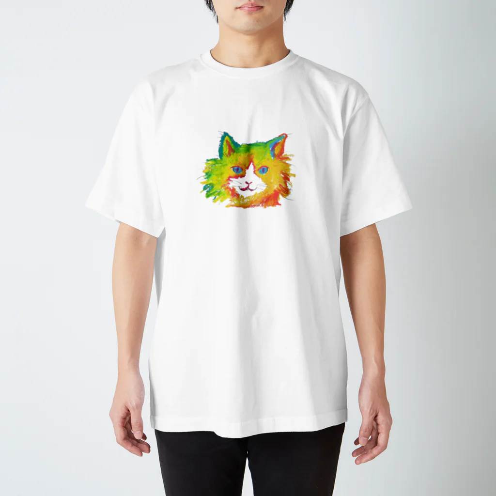 松谷和恵　kazue matsuyaのノルウェージャンフォレストキャット Regular Fit T-Shirt