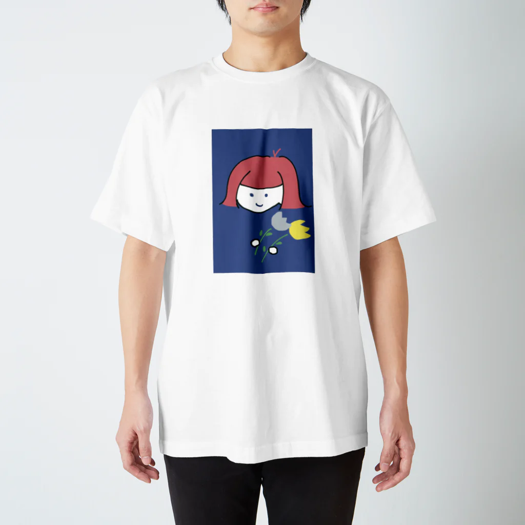 ばななの赤毛ちゃん　色ちがい スタンダードTシャツ