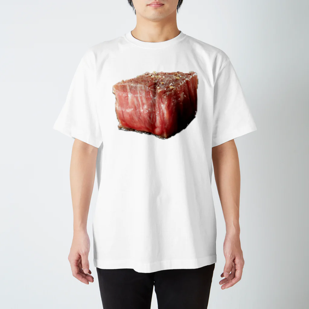 BRZのサイコロステーキ先輩 Regular Fit T-Shirt