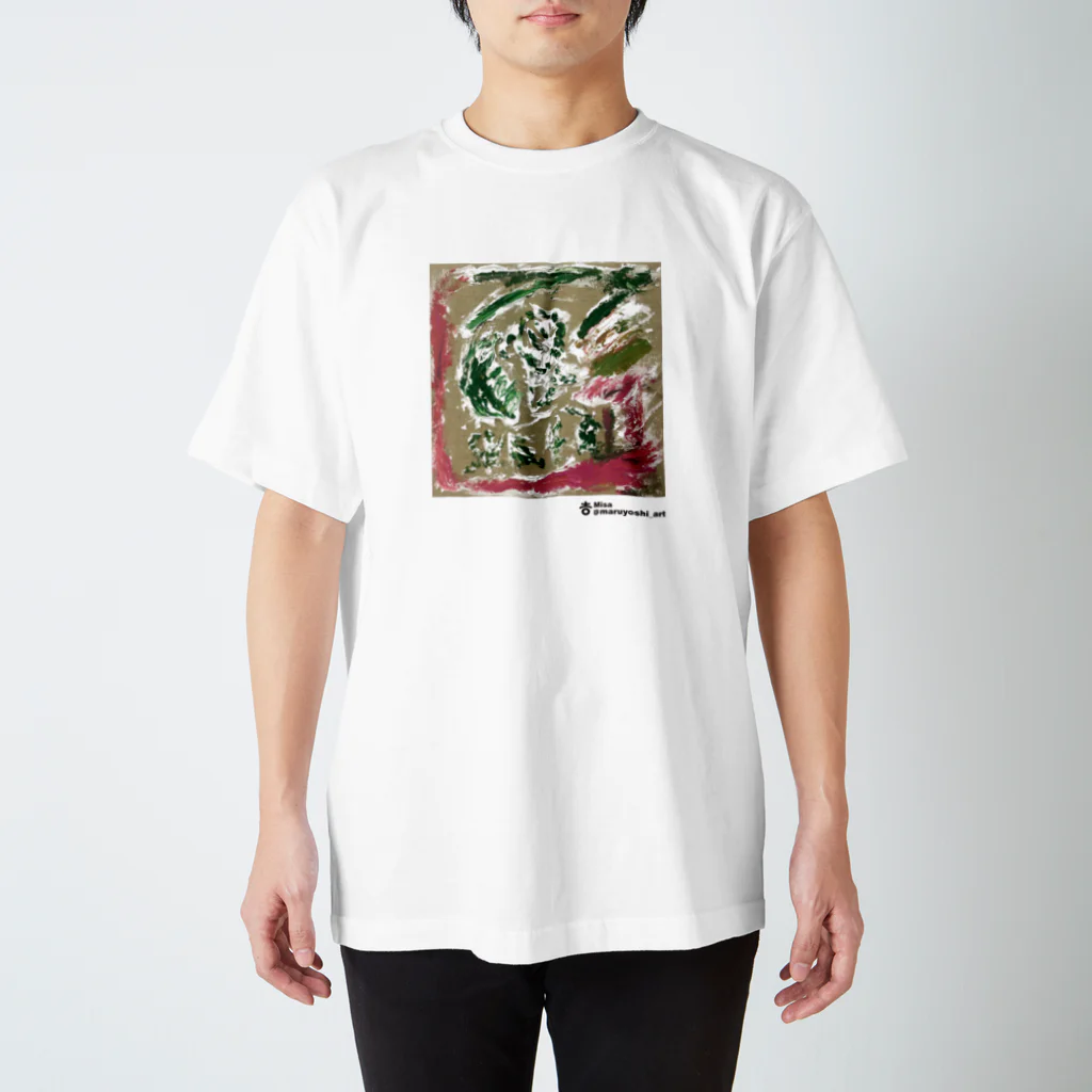 まるよし絵画教室のハルノカゼ スタンダードTシャツ