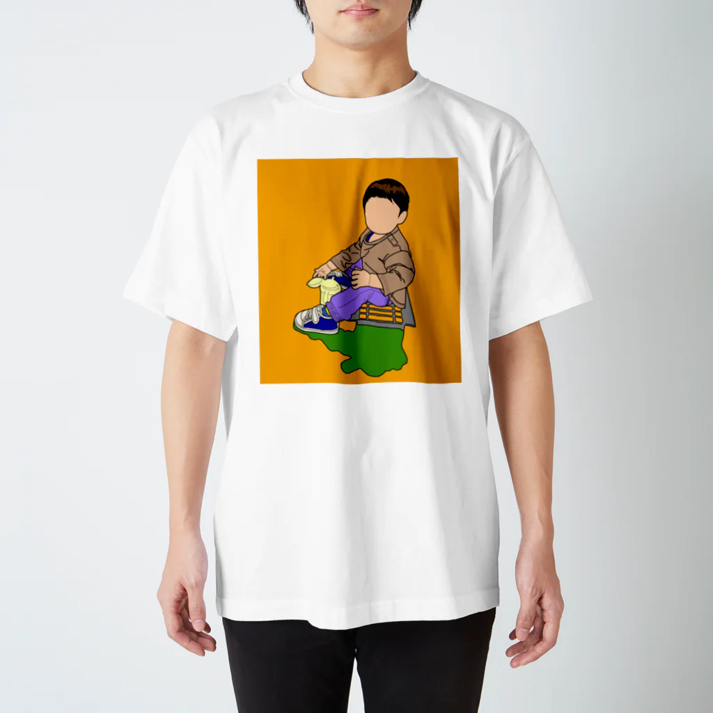 チュウのチュウのくつろぐOiっ子 スタンダードTシャツ