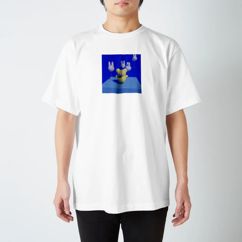 おいしいの真っ青くまさん Regular Fit T-Shirt