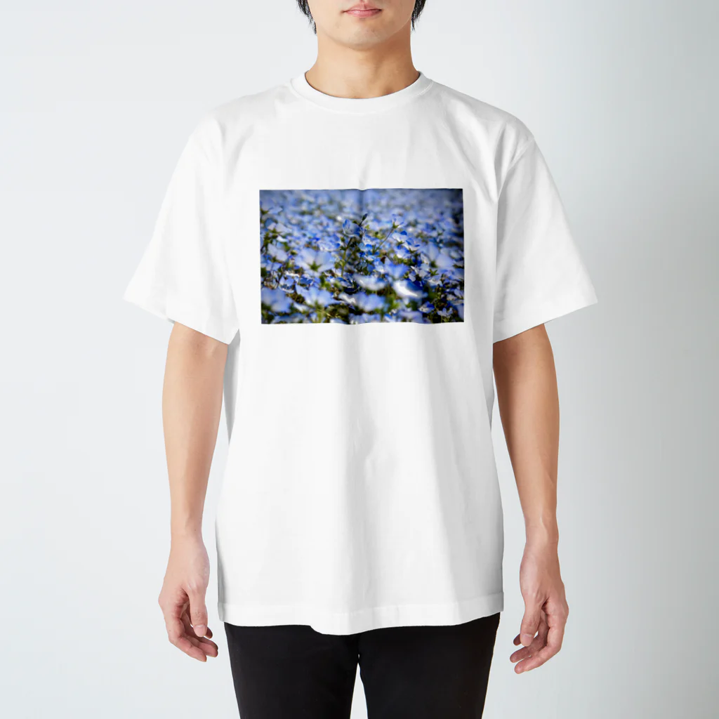 aki_kissx5のネモフィラブルー Regular Fit T-Shirt