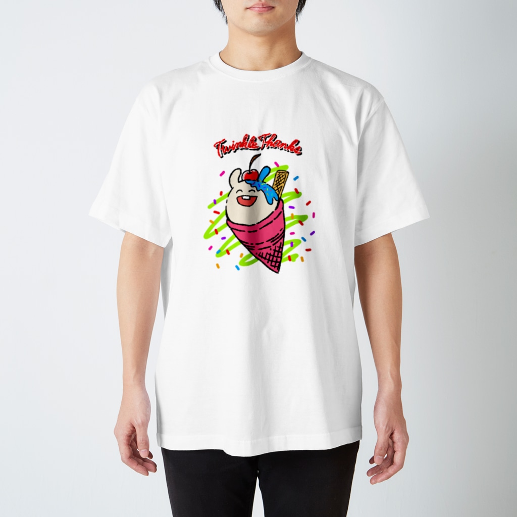 Twinkle★Thanksのぴょんスクリーム Regular Fit T-Shirt