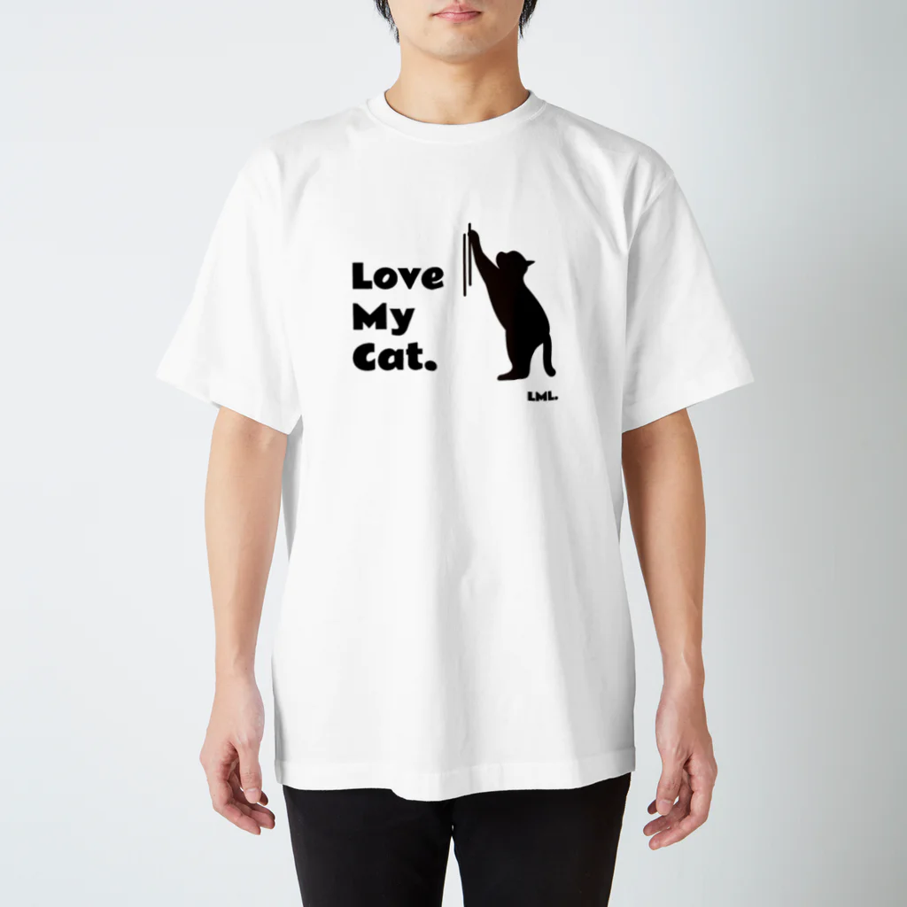 Love My Local ～LML～のLML- Love My Cat.001 スタンダードTシャツ