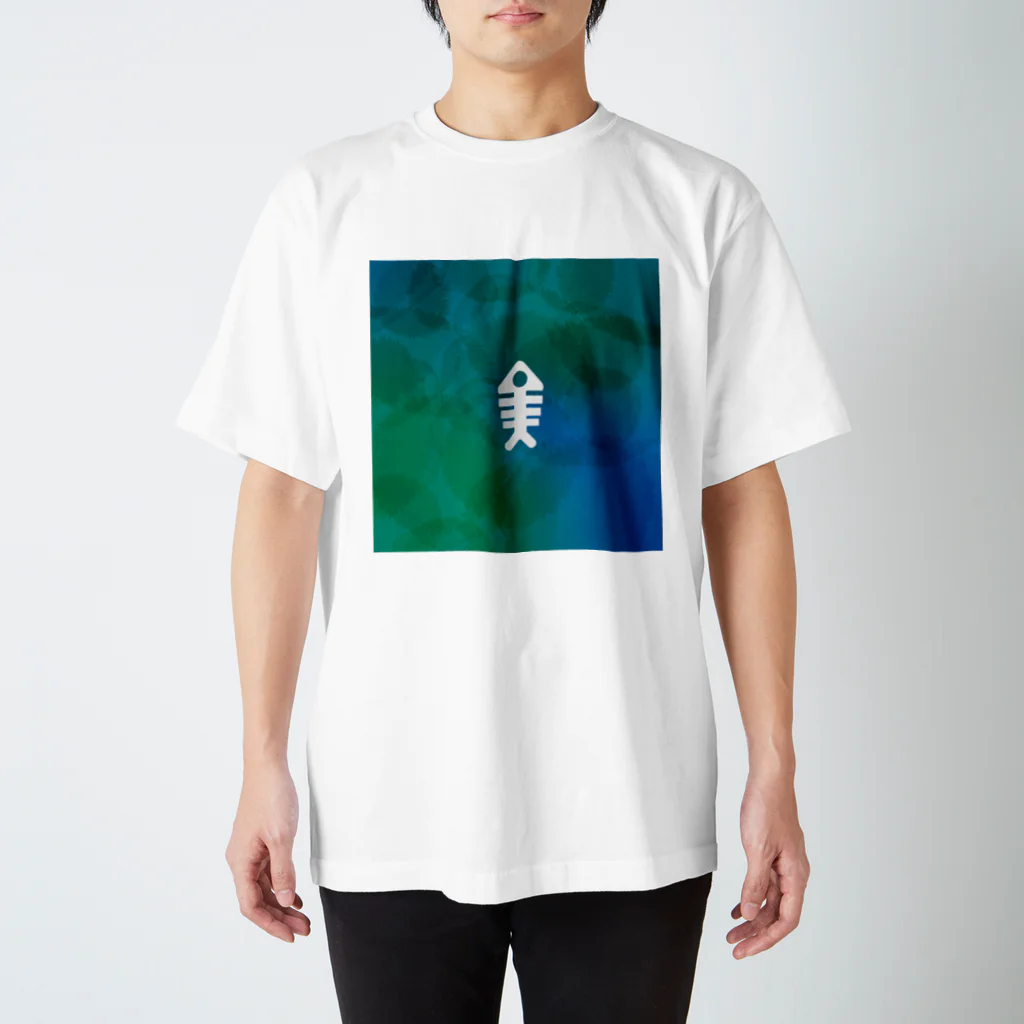 舌切雀の透明水彩サカナ 티셔츠