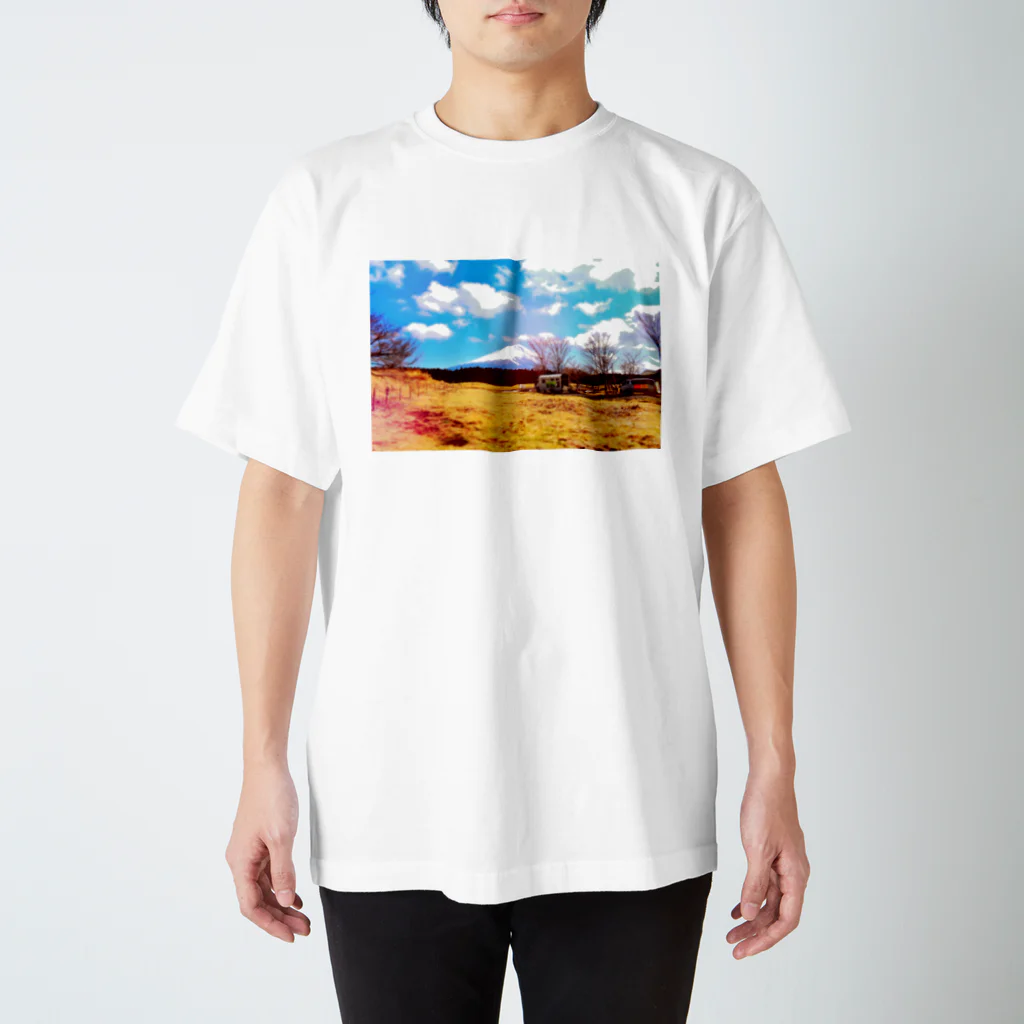 たーぬんの富士山 スタンダードTシャツ