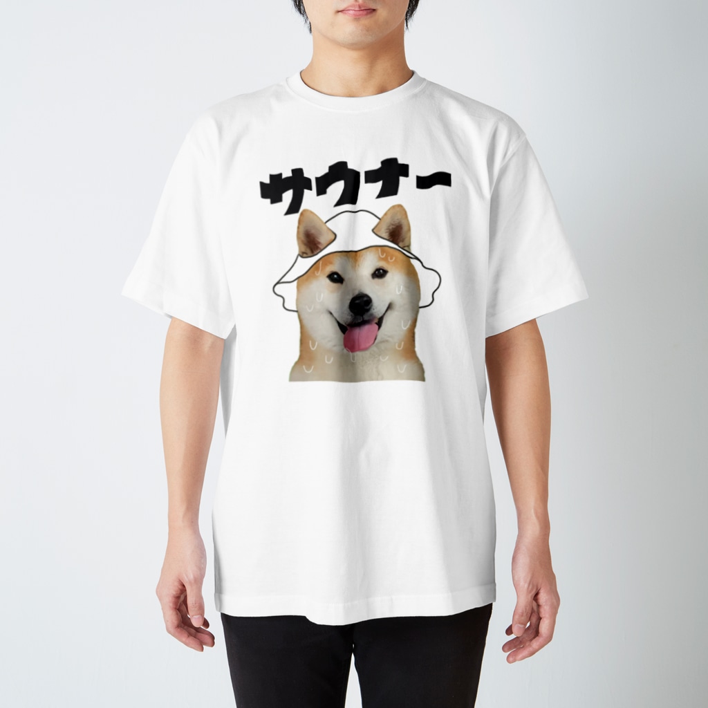 sheeebaのサウナ〜柴犬 Regular Fit T-Shirt