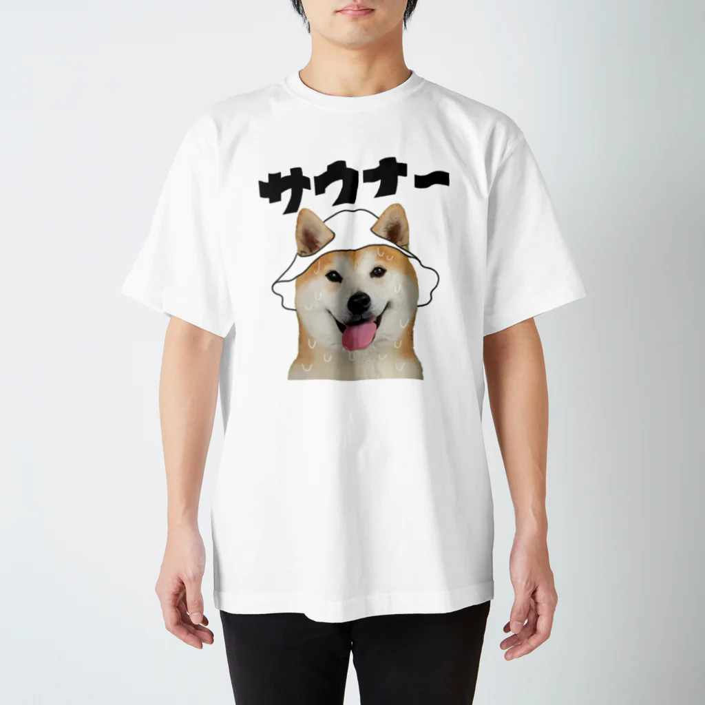 sheeebaのサウナ〜犬 Regular Fit T-Shirt