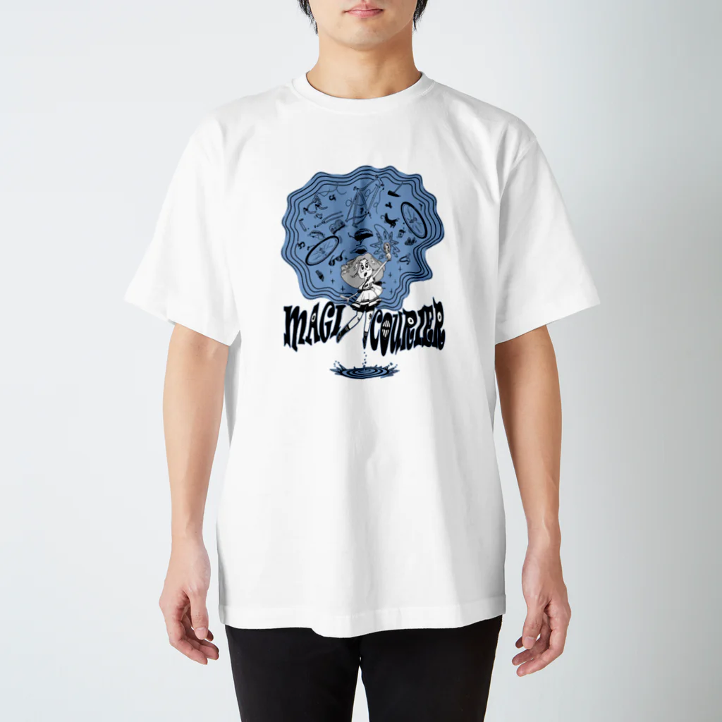 nidan-illustrationの“MAGI COURIER” blue #1 Regular Fit T-Shirt