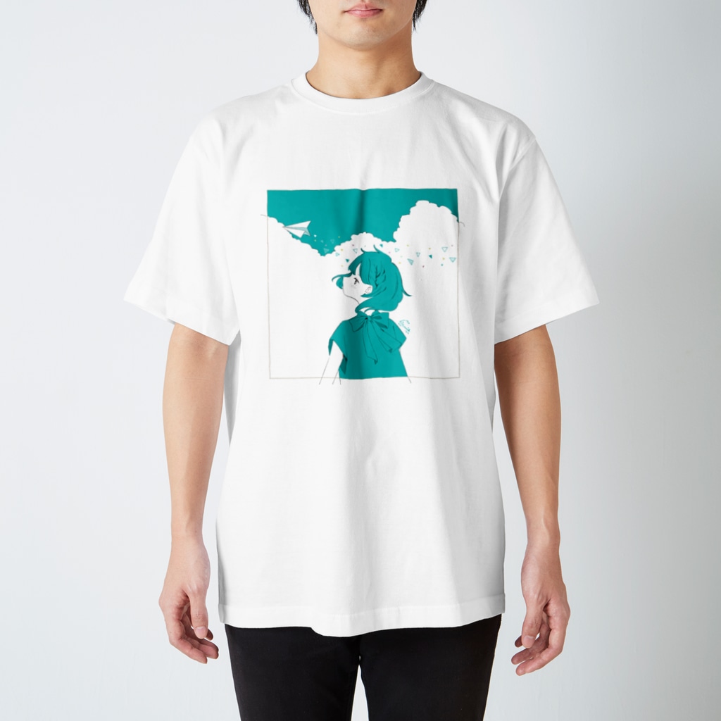 m_matsurikaの紙飛行機 Regular Fit T-Shirt