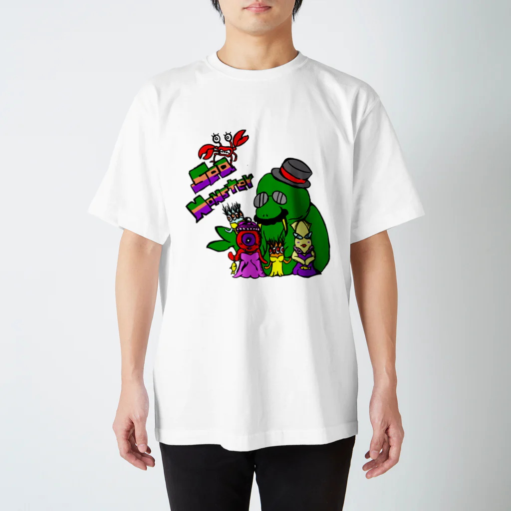 MusicJunkyのSea Monster Regular Fit T-Shirt
