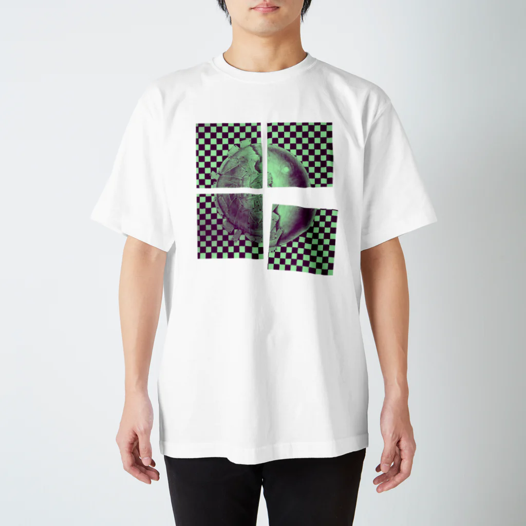 ・＿◇Geometryのwrap◇bicolor スタンダードTシャツ