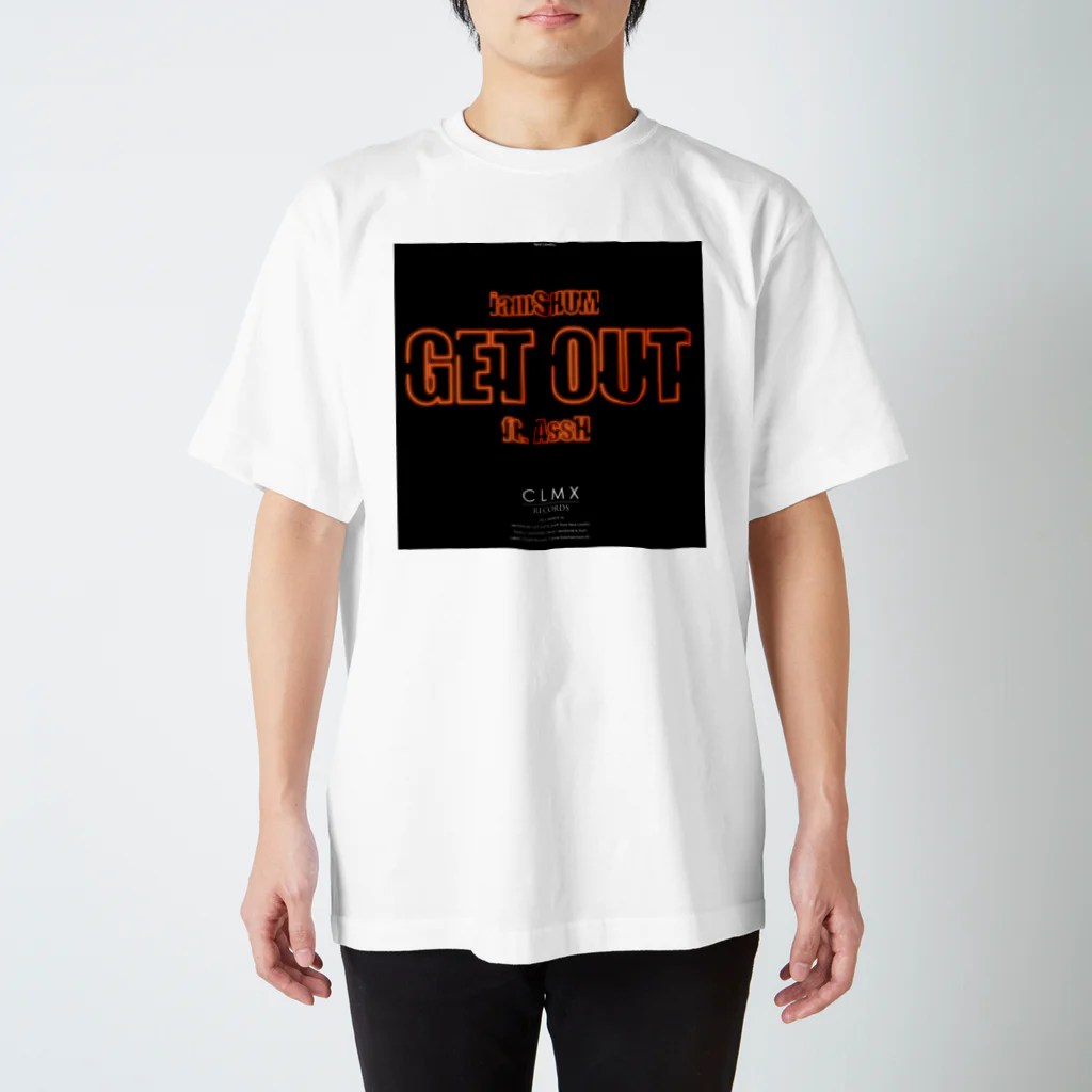 CLMX GOODS "2024"の"GET OUT" WEAR from Next Level(s) スタンダードTシャツ