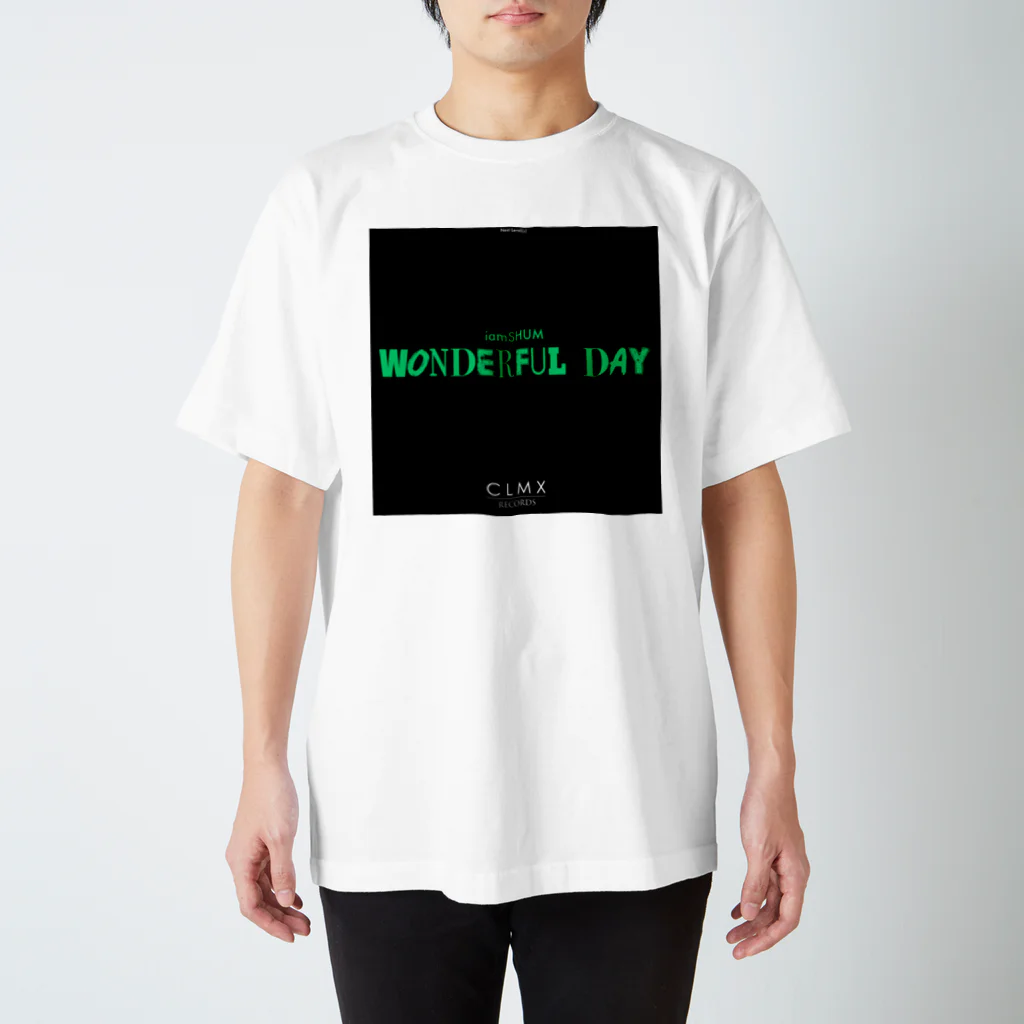 CLMX GOODS "2024"の"Wonderful Day" WEAR from Next Level(s) Regular Fit T-Shirt