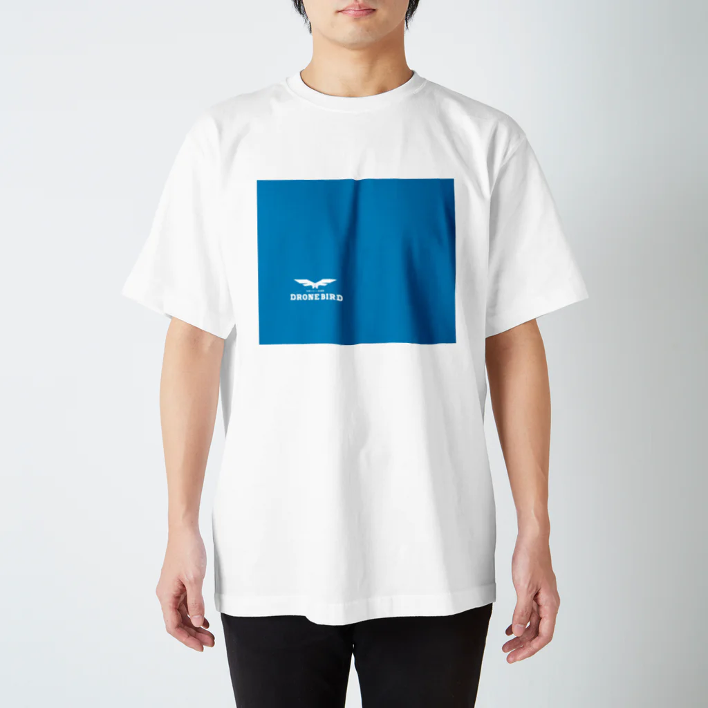 dronebirdの災害ドローン救援隊DRONEBIRDマスク01 スタンダードTシャツ