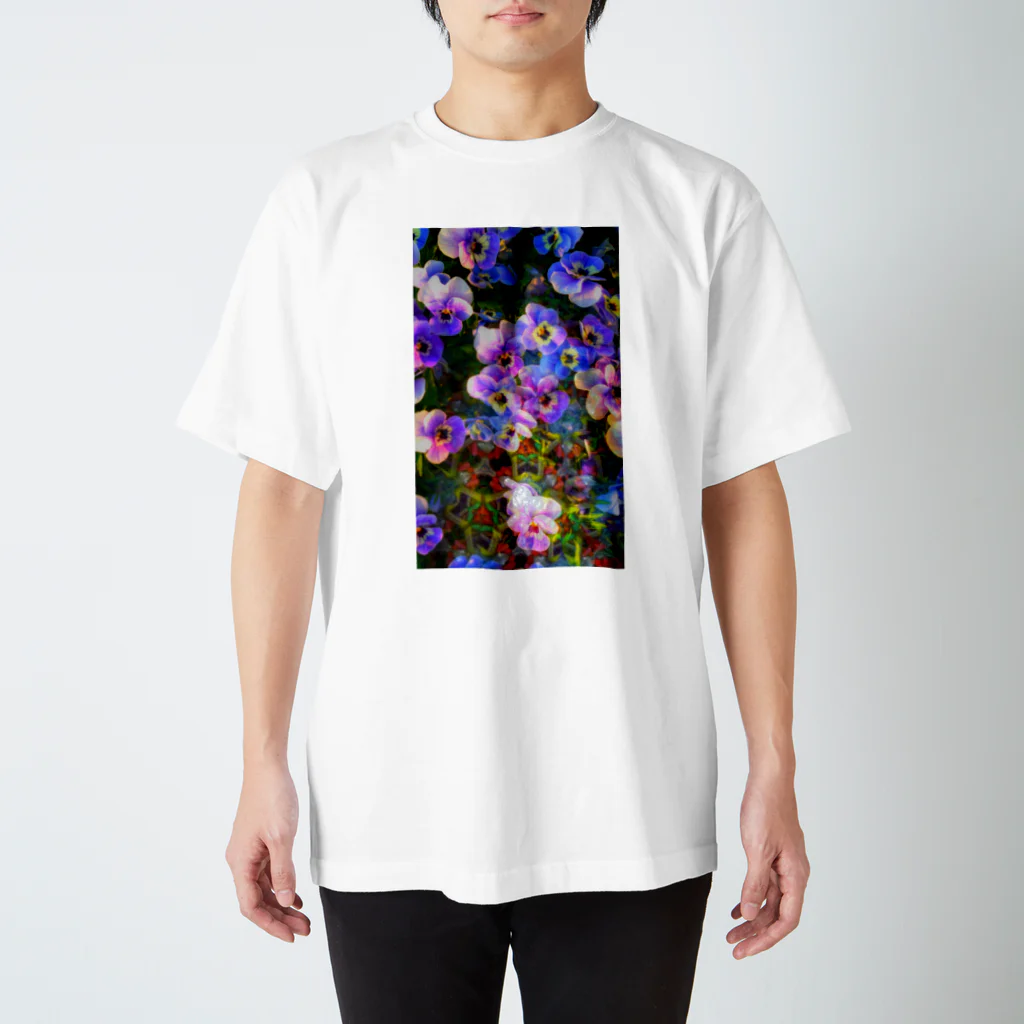 Natsumex Teleido-Worksのlittle flower"Unwavering soul" スタンダードTシャツ