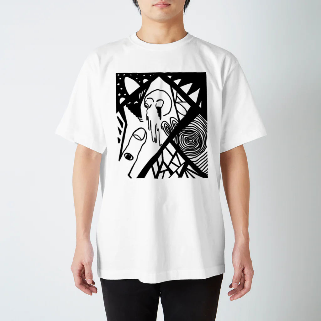 三八三のタコ Regular Fit T-Shirt