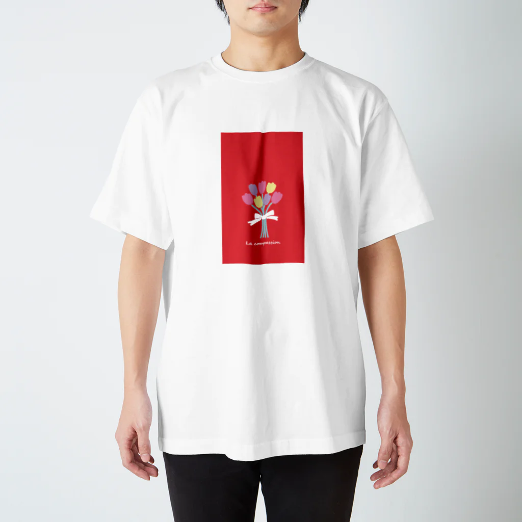 フカツ マリエの花言葉は思いやり スタンダードTシャツ