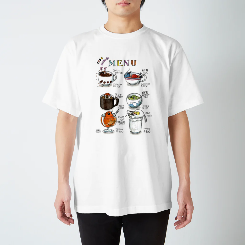 fujinasu2274のカップ鳥シリーズ 티셔츠