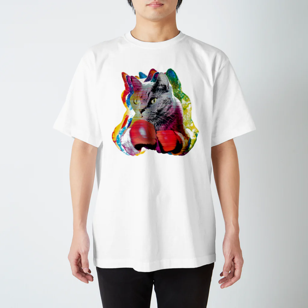 MessagEのBoxer Cats スタンダードTシャツ