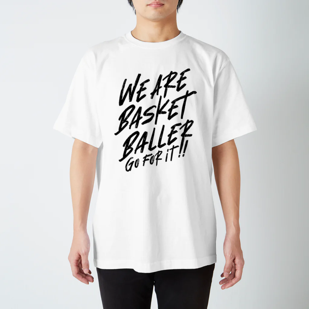 MessagEのWE ARE BASKET BALLER スタンダードTシャツ