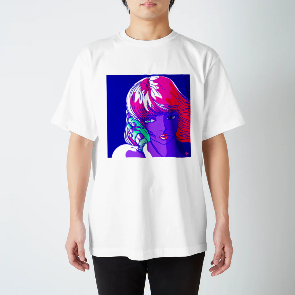 YASUHIRO DESIGNのパープルガール スタンダードTシャツ