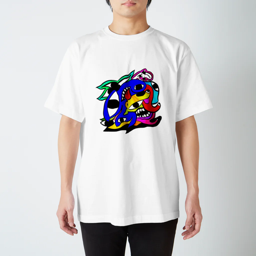 キャットちんのアマルガムなモンスター スタンダードTシャツ