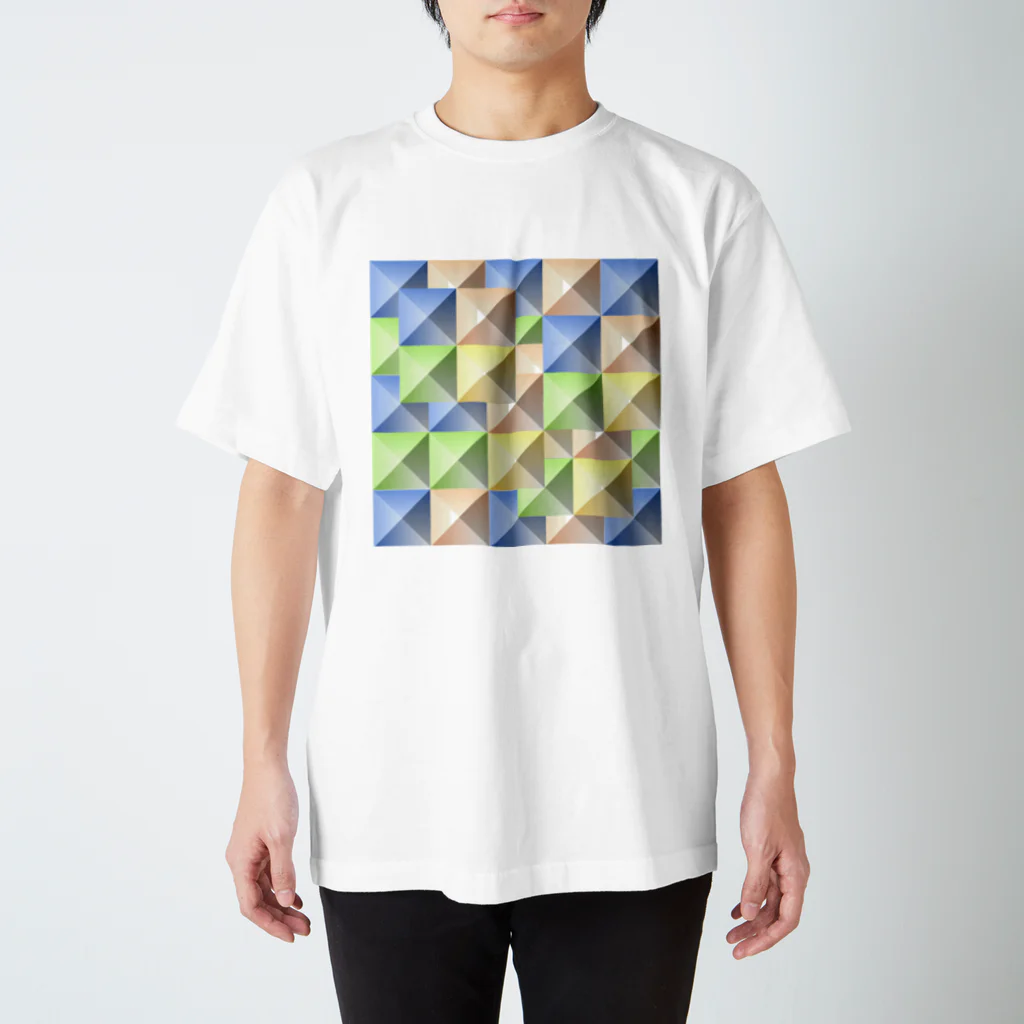 sevenoverlineのlattice スタンダードTシャツ